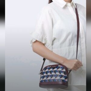 Kate Spade-Sylvia Geo Birds Dome Crossbody Bag (Love Birds 🐦)